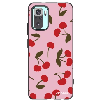 Picasee silikónový čierny obal pre Xiaomi Redmi Note 10 Pro - Cherry