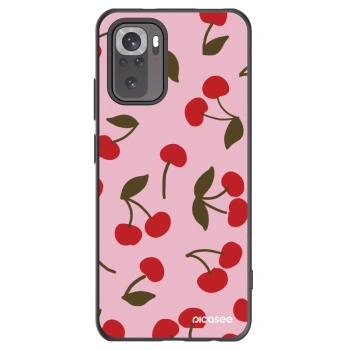 Picasee silikónový čierny obal pre Xiaomi Redmi Note 10S - Cherry