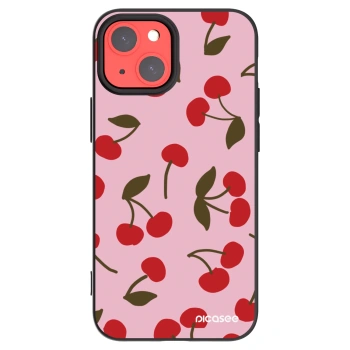 Picasee silikónový čierny obal pre Apple iPhone 13 mini - Cherry