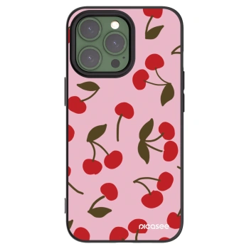 Picasee silikónový čierny obal pre Apple iPhone 13 Pro - Cherry