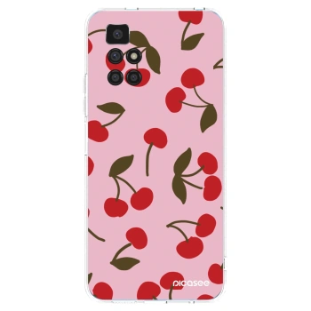 Picasee silikónový prehľadný obal pre Xiaomi Redmi 10 - Cherry