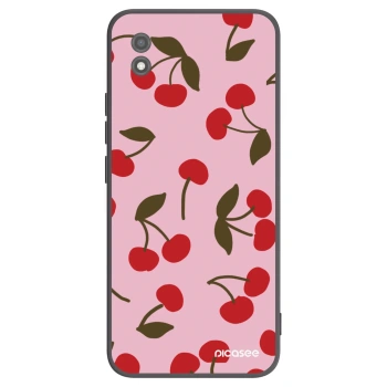 Picasee silikónový čierny obal pre Realme C11 (2021) - Cherry