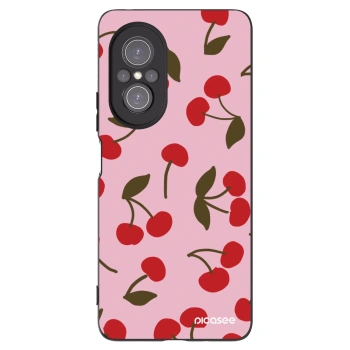 Picasee silikónový čierny obal pre Huawei Nova 9 SE - Cherry