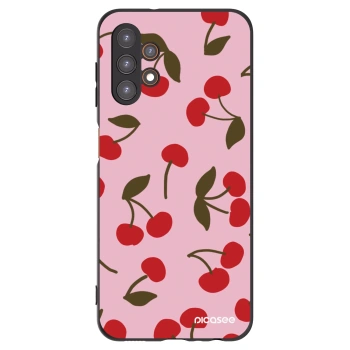 Picasee silikónový čierny obal pre Samsung Galaxy A13 4G A135 - Cherry