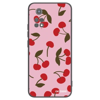 Picasee silikónový čierny obal pre Xiaomi Redmi Note 11S 5G - Cherry