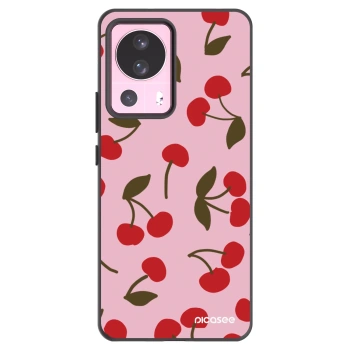 Picasee silikónový čierny obal pre Xiaomi 13 Lite - Cherry