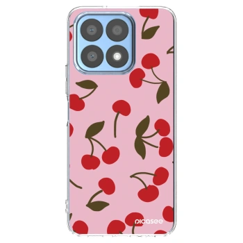 Picasee silikónový prehľadný obal pre Honor X8a - Cherry