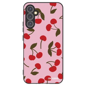 Picasee silikónový čierny obal pre Samsung Galaxy A34 5G A346B - Cherry