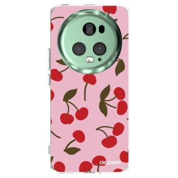 Picasee silikónový prehľadný obal pre Honor Magic5 Pro - Cherry