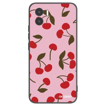 Picasee silikónový čierny obal pre Xiaomi Redmi A2 - Cherry