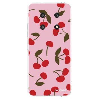 Picasee silikónový prehľadný obal pre Honor Magic4 Lite 5G - Cherry