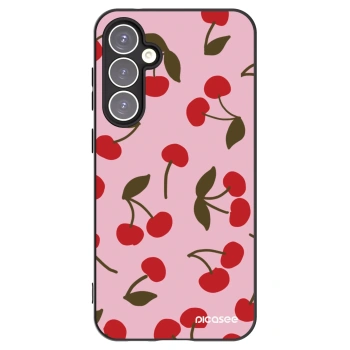 Picasee silikónový čierny obal pre Samsung Galaxy S23 FE S711B - Cherry