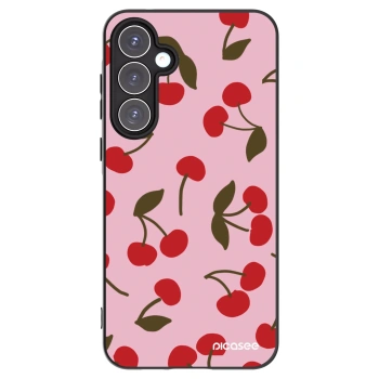 Picasee silikónový čierny obal pre Samsung Galaxy A55 5G A556B - Cherry
