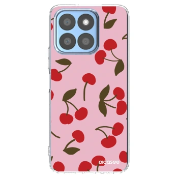 Picasee silikónový prehľadný obal pre Honor X8b - Cherry