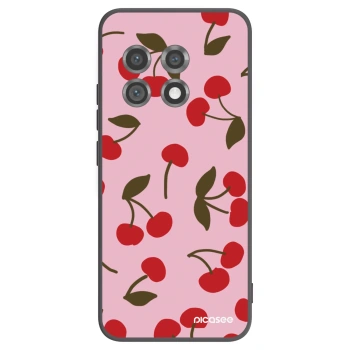 Picasee silikónový čierny obal pre OnePlus 11 5G - Cherry