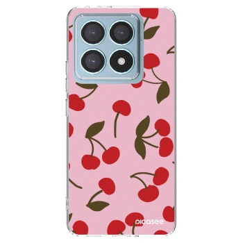 Picasee silikónový prehľadný obal pre Xiaomi 14T Pro - Cherry