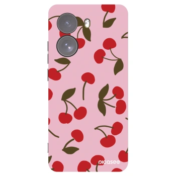 Picasee silikónový čierny obal pre Xiaomi Poco X7 - Cherry