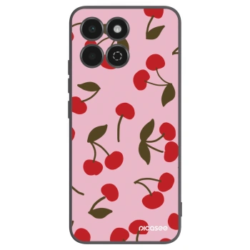 Picasee silikónový čierny obal pre Honor 200 Smart 5G - Cherry