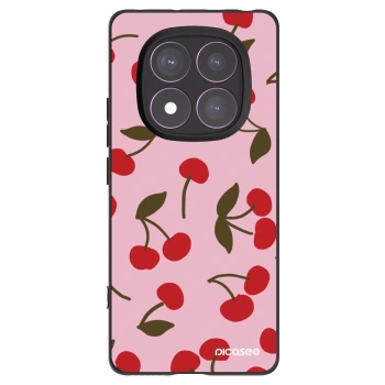 Picasee silikónový čierny obal pre Xiaomi Redmi Note 14 Pro 4G - Cherry
