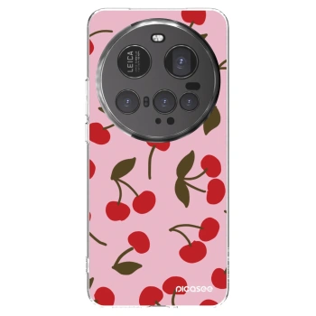 Picasee silikónový prehľadný obal pre Xiaomi 15 Ultra - Cherry