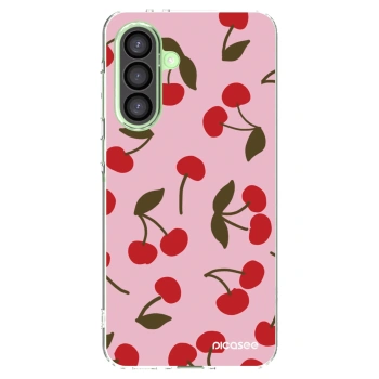 Picasee silikónový prehľadný obal pre Samsung Galaxy A26 5G A266B - Cherry