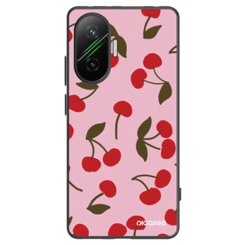 Picasee silikónový čierny obal pre Xiaomi Poco F7 Pro 5G - Cherry