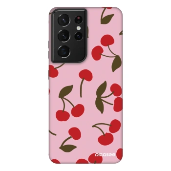 Obal pre Samsung Galaxy S21 Ultra 5G G998B - Cherry