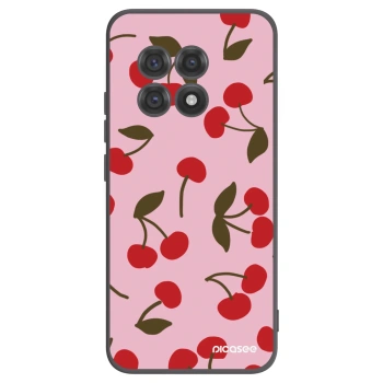 Picasee silikónový čierny obal pre OnePlus 13R 5G - Cherry