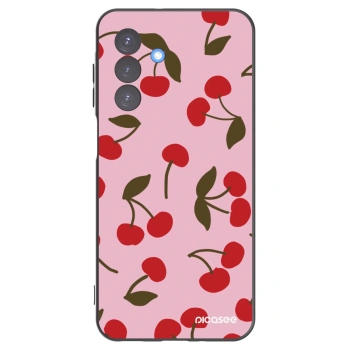 Picasee silikónový čierny obal pre Samsung Galaxy A17 5G - Cherry