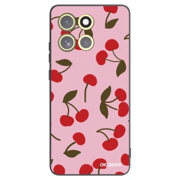 Picasee silikónový čierny obal pre Motorola Moto G86 Power 5G - Cherry