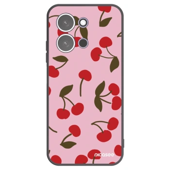 Picasee silikónový čierny obal pre Xiaomi Redmi 15C 5G - Cherry