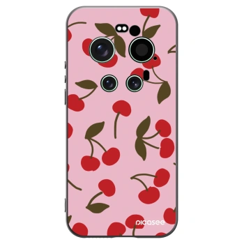 Picasee silikónový čierny obal pre Xiaomi 17 Ultra - Cherry