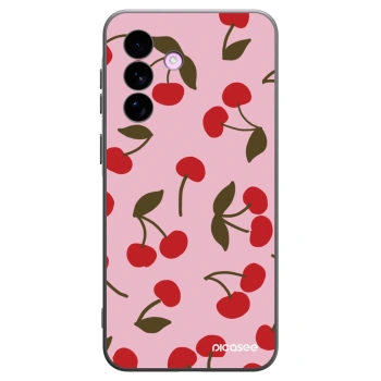 Picasee silikónový čierny obal pre Samsung Galaxy A57 5G - Cherry