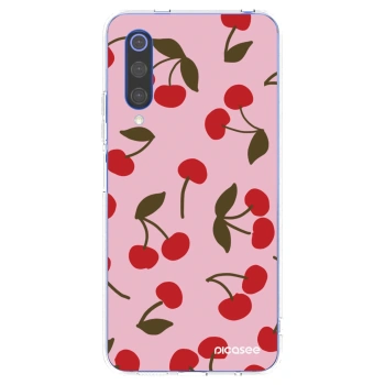 Picasee silikónový prehľadný obal pre Xiaomi Mi 9 SE - Cherry
