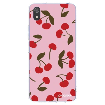 Picasee silikónový prehľadný obal pre Xiaomi Redmi 7A - Cherry