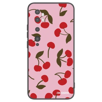 Picasee silikónový čierny obal pre Xiaomi Mi Note 10 (Pro) - Cherry