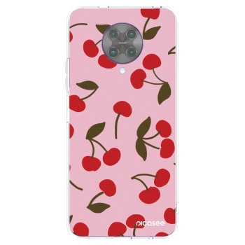 Picasee silikónový prehľadný obal pre Xiaomi Poco F2 Pro - Cherry
