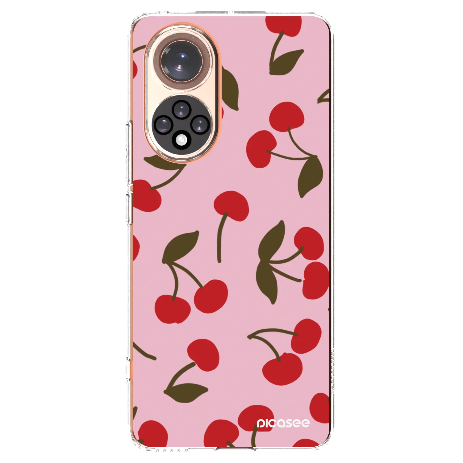 Picasee silikónový prehľadný obal pre Huawei Nova 9 - Cherry
