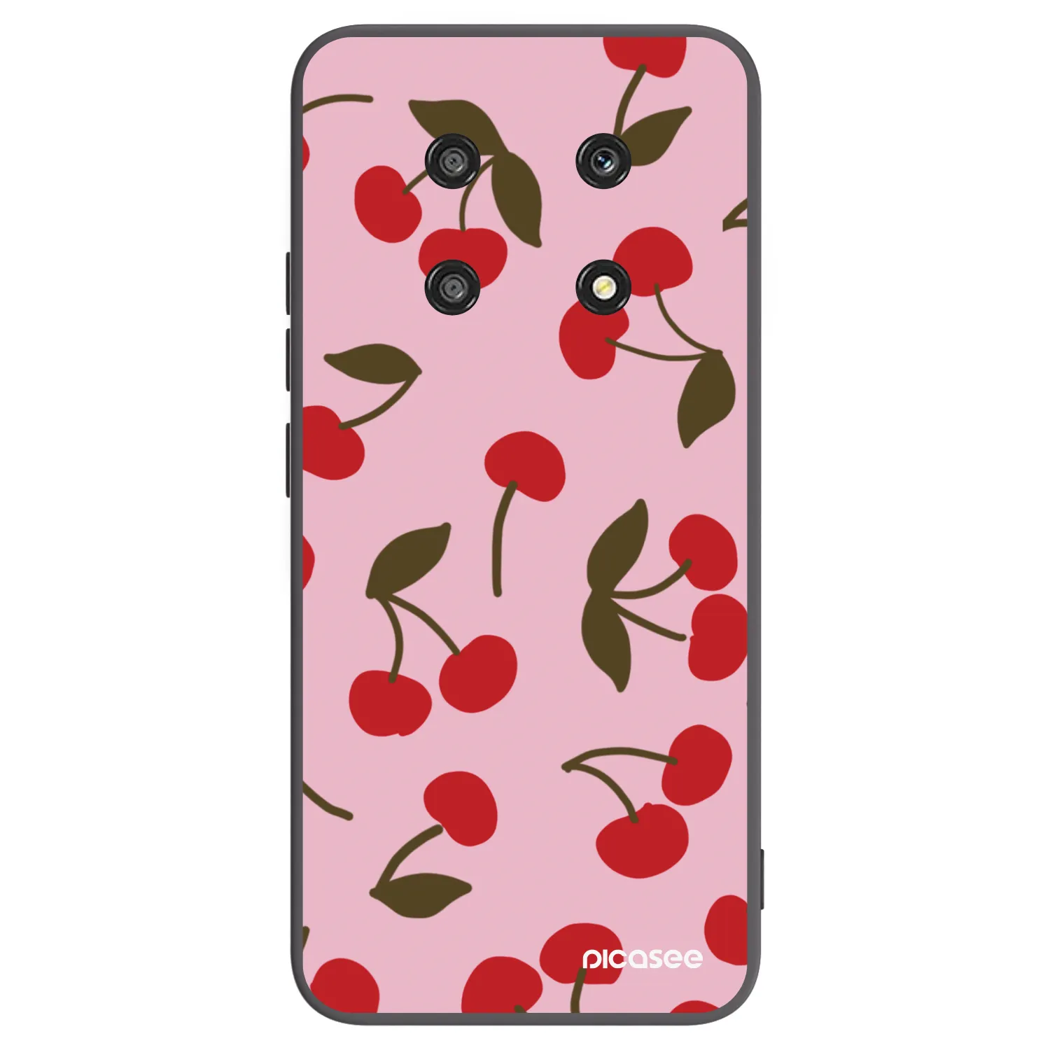 Picasee silikónový čierny obal pre Honor Magic4 Lite 5G - Cherry