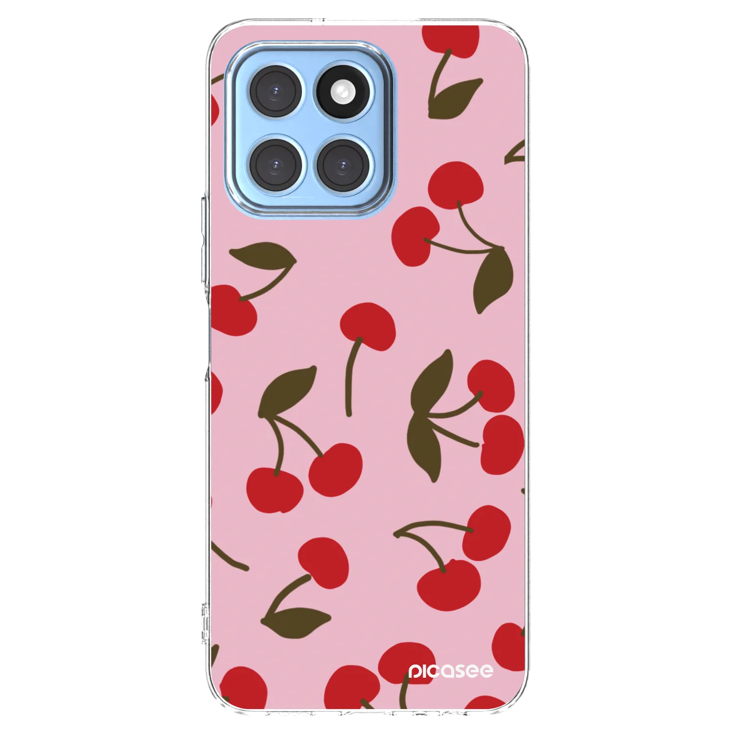Picasee silikónový prehľadný obal pre Honor X6 - Cherry