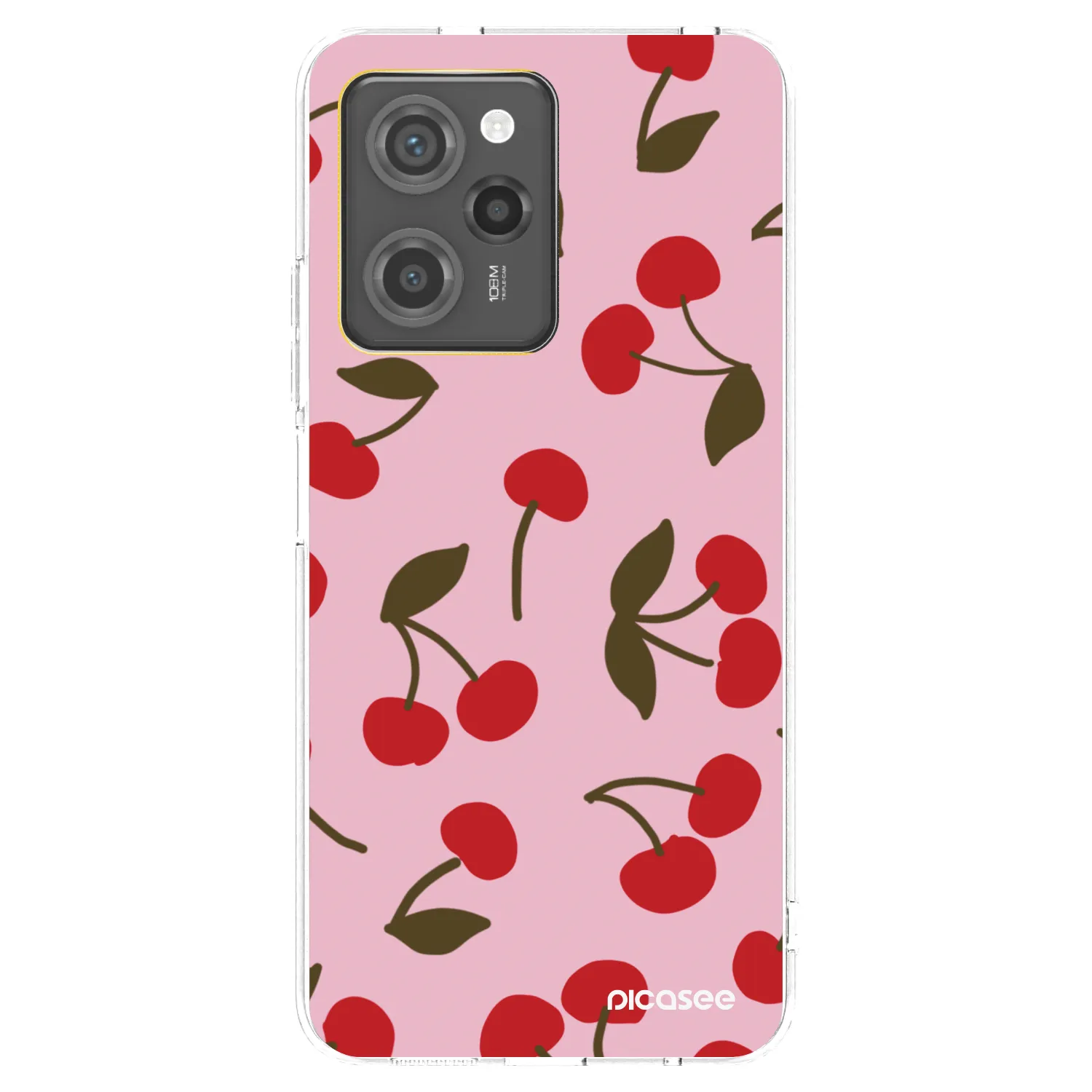 Picasee silikónový čierny obal pre Xiaomi Poco X5 Pro - Cherry