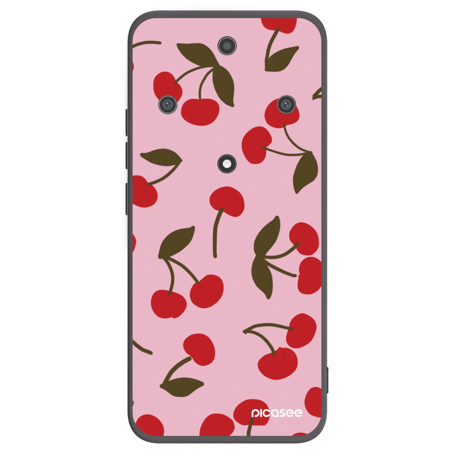 Picasee silikónový čierny obal pre Honor Magic5 Lite 5G - Cherry