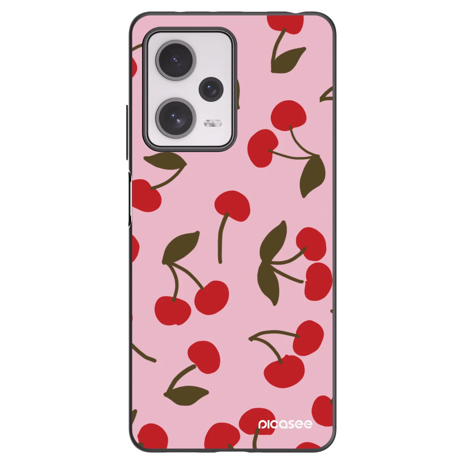 Picasee silikónový čierny obal pre Xiaomi Redmi Note 12 Pro+ 5G - Cherry