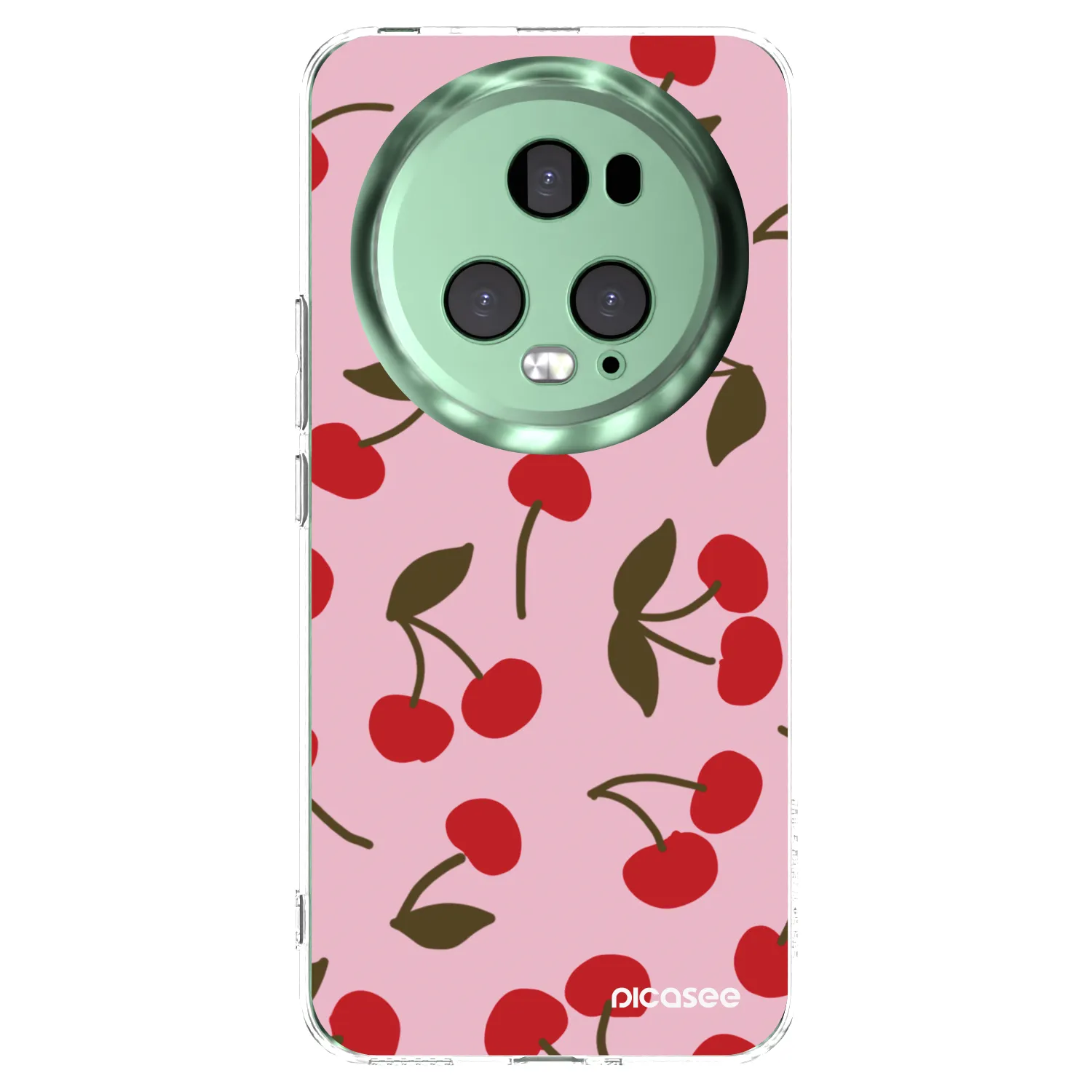 Picasee silikónový prehľadný obal pre Honor Magic5 Pro - Cherry