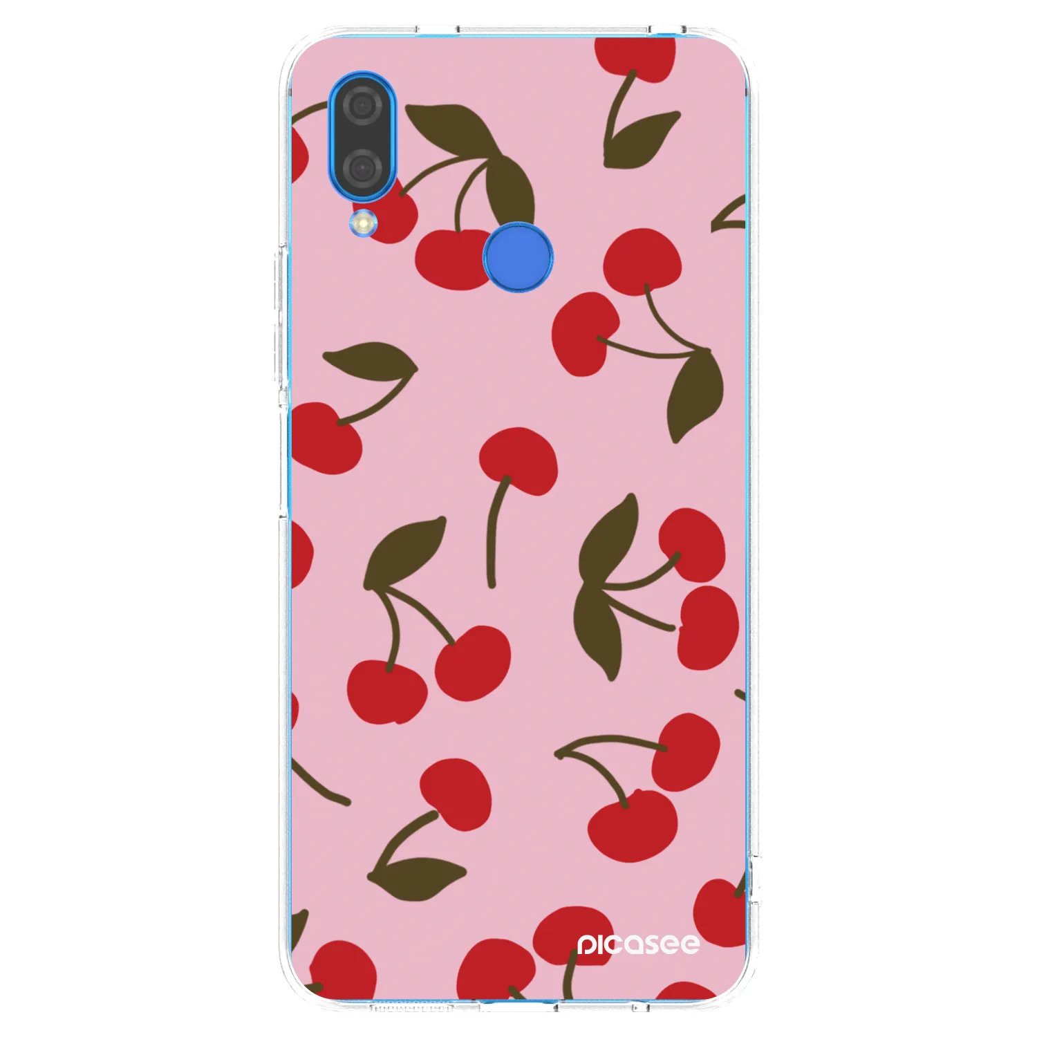 Picasee silikónový prehľadný obal pre Huawei Nova 3i - Cherry