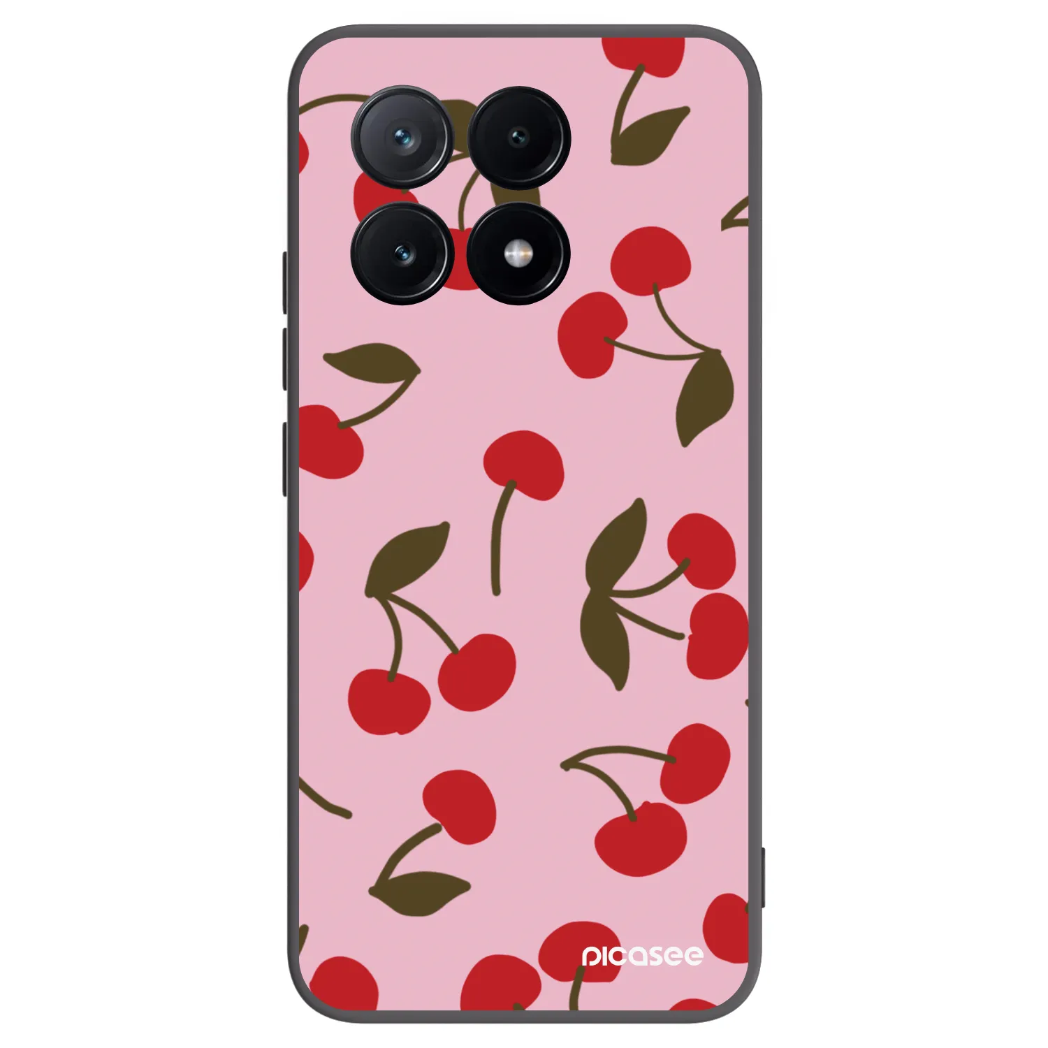 Picasee silikónový čierny obal pre Xiaomi Poco X6 Pro - Cherry