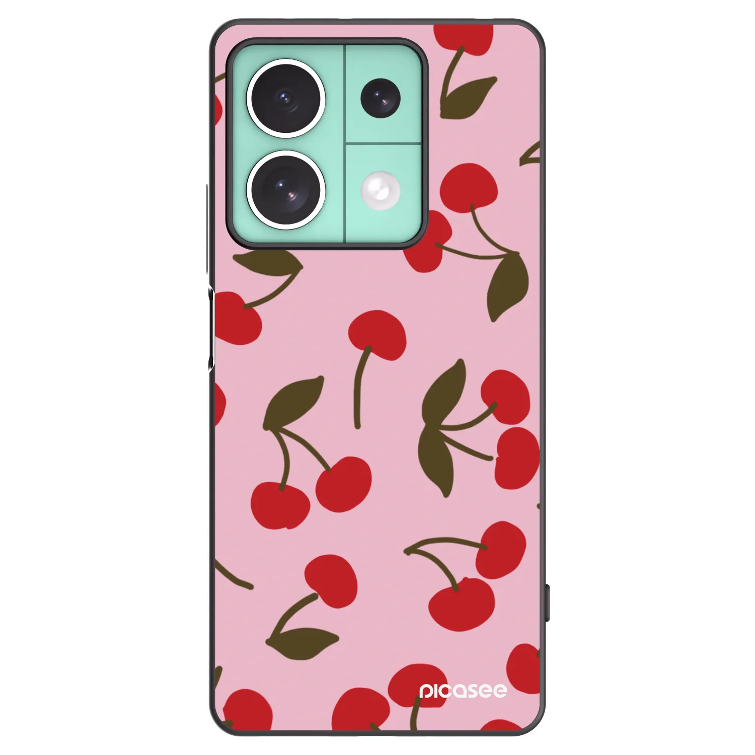 Picasee silikónový čierny obal pre Xiaomi Redmi Note 13 5G - Cherry