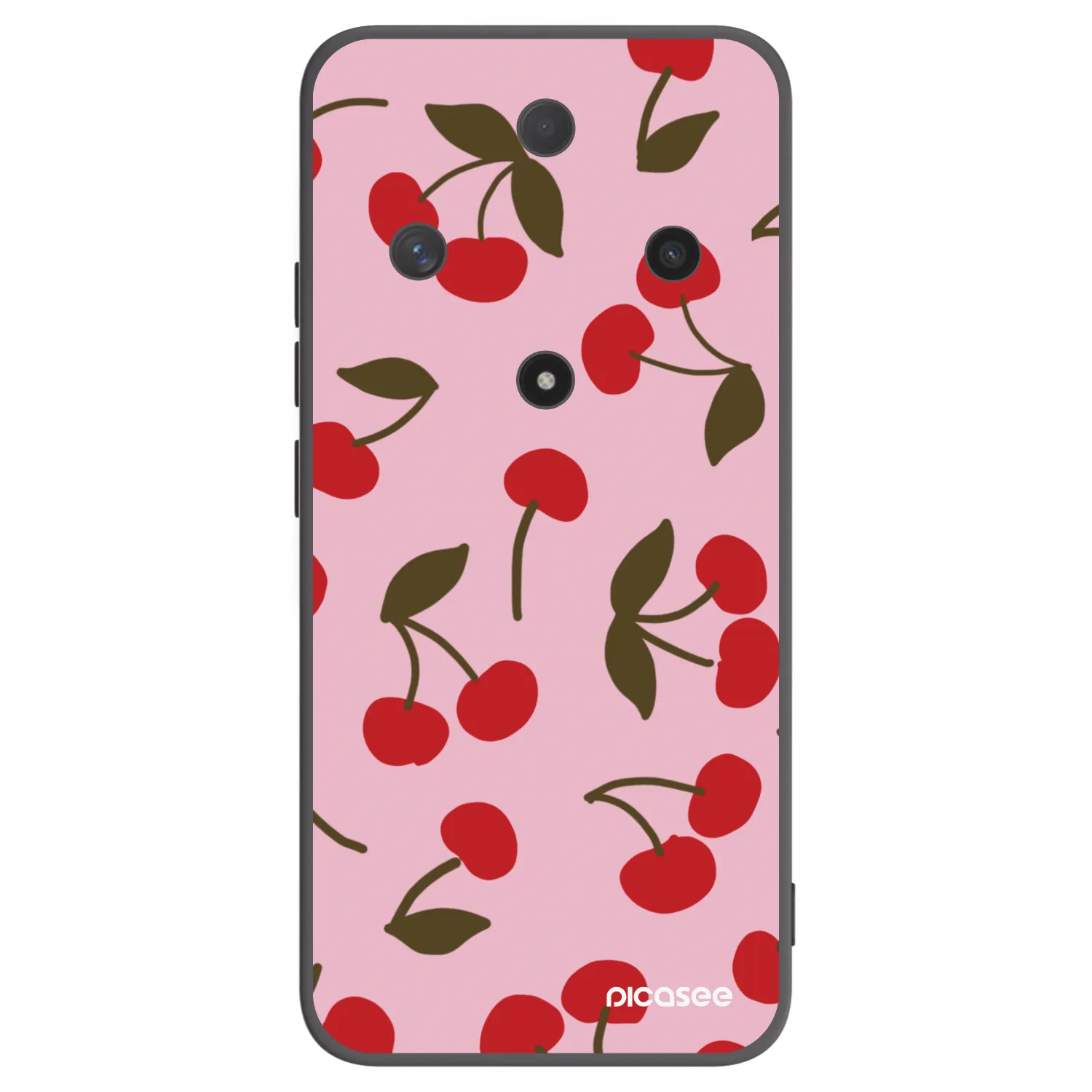 Picasee silikónový čierny obal pre Honor Magic6 Lite 5G - Cherry