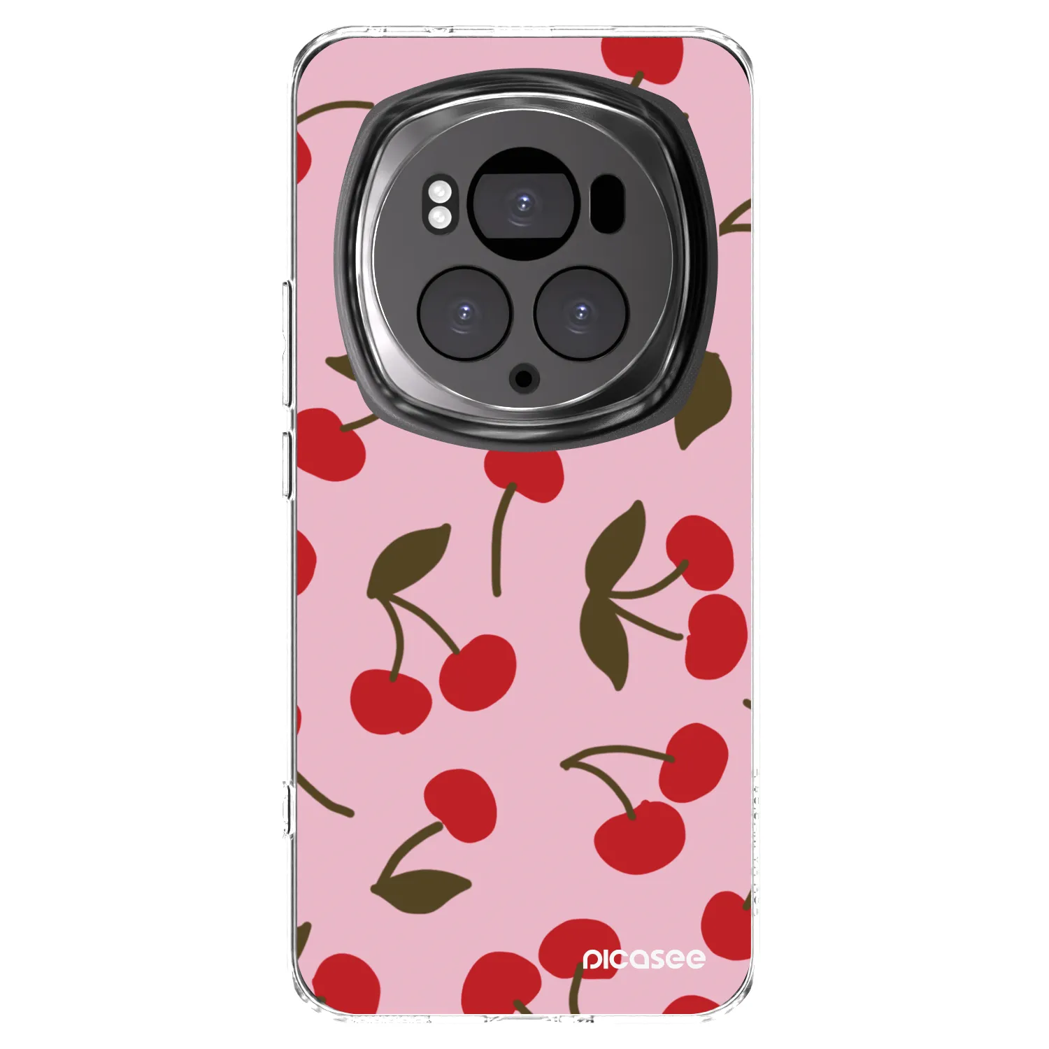 Picasee silikónový prehľadný obal pre Honor Magic6 Pro - Cherry