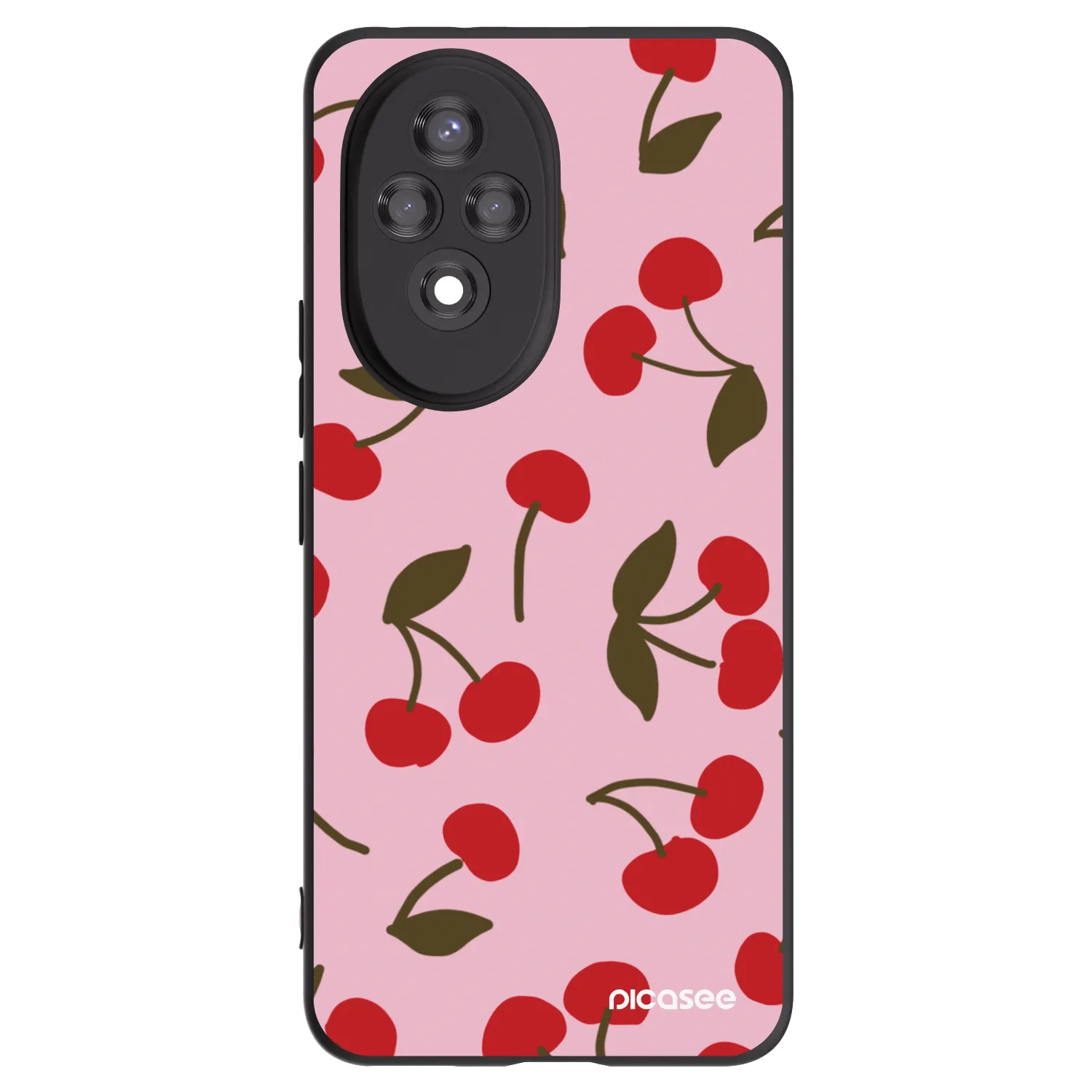 Picasee silikónový čierny obal pre Honor 200 Pro 5G - Cherry